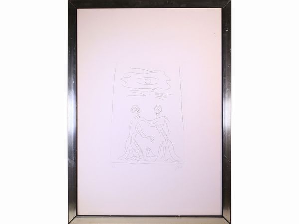 Lotto di grafica: Possenti, Grazzini, Guidi e Cecchi  - Asta L'Arte di Arredare - Associazione Nazionale - Case d'Asta italiane