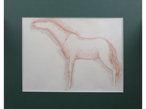 Emy Roeder : Cavallo 1947  - Asta L'Arte di Arredare - Associazione Nazionale - Case d'Asta italiane