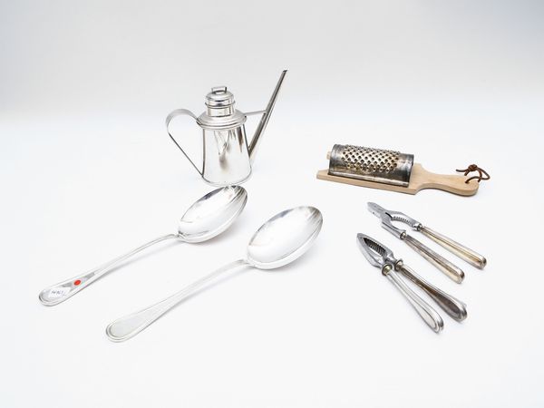 Lotto di accessori per la tavola in argento  - Asta L'Arte di Arredare - Associazione Nazionale - Case d'Asta italiane