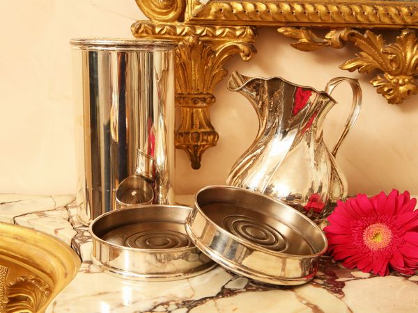 Lotto di accessori per la tavola in argento  - Asta L'Arte di Arredare - Associazione Nazionale - Case d'Asta italiane