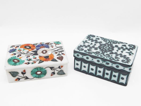 Due scatole portagioie  - Asta L'Arte di Arredare - Associazione Nazionale - Case d'Asta italiane