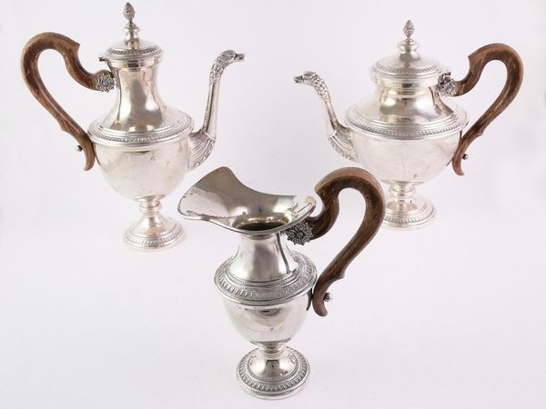 Servito da te e caff� in argento  - Asta L'Arte di Arredare - Associazione Nazionale - Case d'Asta italiane