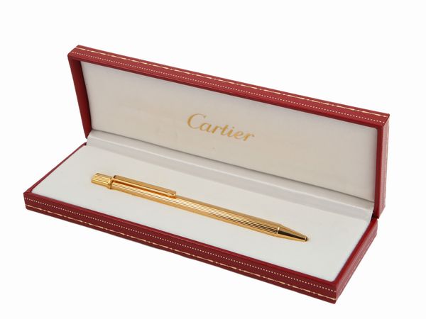 Penna a sfera, Cartier Must II  - Asta L'Arte di Arredare - Associazione Nazionale - Case d'Asta italiane