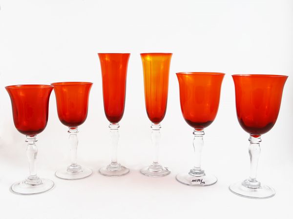 Servito di bicchieri  - Asta L'Arte di Arredare - Associazione Nazionale - Case d'Asta italiane