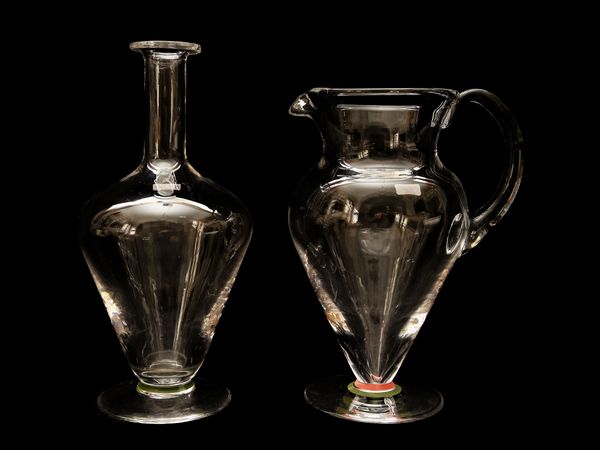 Set per la tavola in cristallo  - Asta L'Arte di Arredare - Associazione Nazionale - Case d'Asta italiane