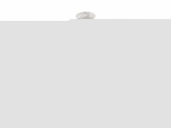 Legumiera circolare in metallo argentato  - Asta L'Arte di Arredare - Associazione Nazionale - Case d'Asta italiane