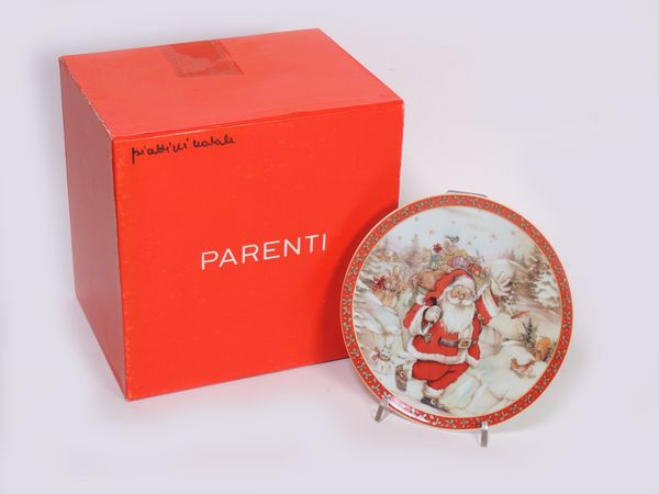 Serie di dodici piattini da desser in porcellana Limoges  - Asta L'Arte di Arredare - Associazione Nazionale - Case d'Asta italiane