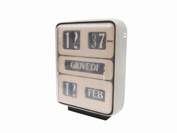 Orologio Dator 10, Gino Valle per Solari  - Asta L'Arte di Arredare - Associazione Nazionale - Case d'Asta italiane