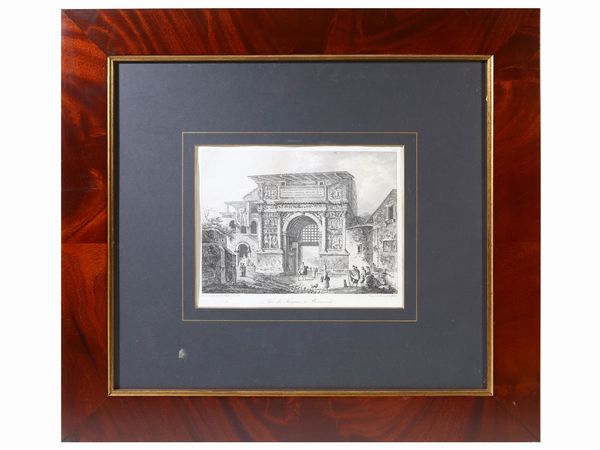 Lotto di litografie e incisioni  - Asta L'Arte di Arredare - Associazione Nazionale - Case d'Asta italiane