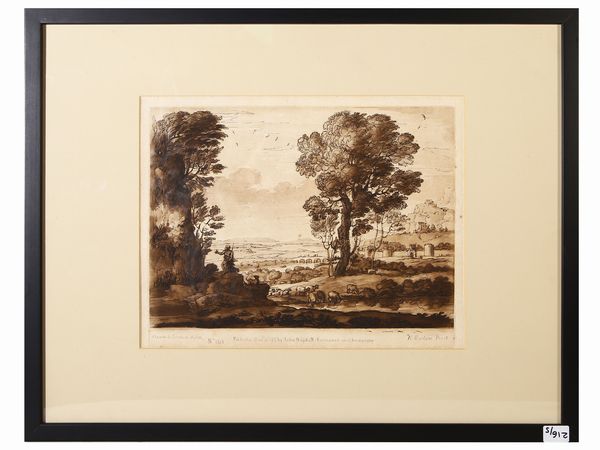 Lotto di litografie e incisioni d'epoca  - Asta L'Arte di Arredare - Associazione Nazionale - Case d'Asta italiane