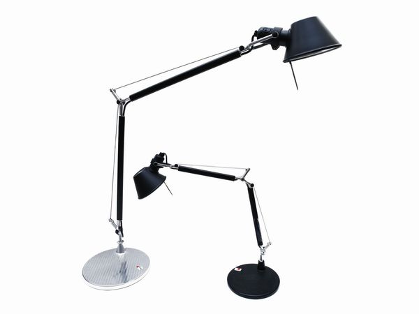 Due lampade da tavolo, Tolomeo Artemide  - Asta L'Arte di Arredare - Associazione Nazionale - Case d'Asta italiane