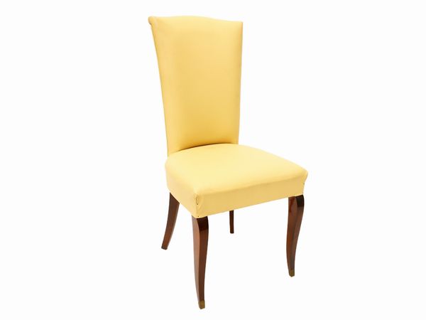 Serie di quattro sedie in mogano  - Asta L'Arte di Arredare - Associazione Nazionale - Case d'Asta italiane