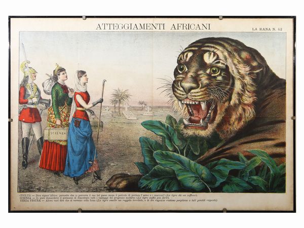 Raccolta di stampe a colori tratte da riviste d'epoca  - Asta L'Arte di Arredare - Associazione Nazionale - Case d'Asta italiane