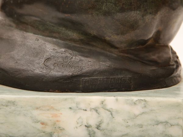 Antonio Carlini : Maternit�  - Asta L'Arte di Arredare - Associazione Nazionale - Case d'Asta italiane