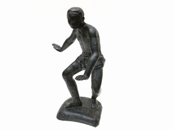 Emilio Ambron : Danzatore balinese  - Asta L'Arte di Arredare - Associazione Nazionale - Case d'Asta italiane