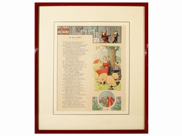 Lotto di grafica  - Asta L'Arte di Arredare - Associazione Nazionale - Case d'Asta italiane