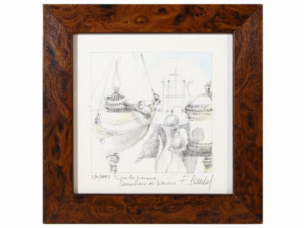 Lotto di dipinti e bozzetti  - Asta L'Arte di Arredare - Associazione Nazionale - Case d'Asta italiane