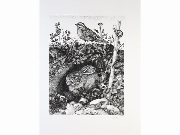 Lotto di dipinti, bozzetti e disegni  - Asta L'Arte di Arredare - Associazione Nazionale - Case d'Asta italiane