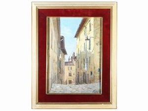 Alfredo Pieracci - Scorcio di paese