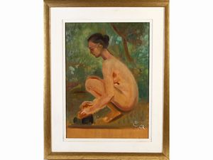 Emilio Ambron - Bagnante