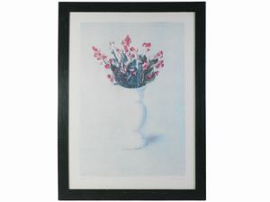 Antonio Bueno - Vaso con fiori