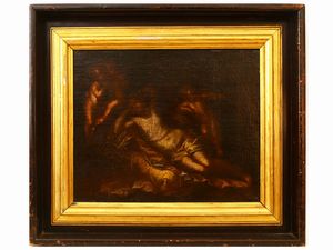 Scuola veneta del XVII secolo - Antiope addormentata