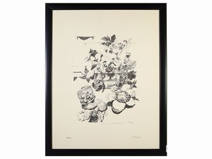 Lotto di dipinti, bozzetti e disegni  - Asta L'Arte di Arredare - Associazione Nazionale - Case d'Asta italiane