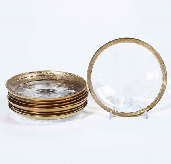 Otto piatti, XX secolo  - Asta Arredo per la Tavola | Cambi Time  - Associazione Nazionale - Case d'Asta italiane