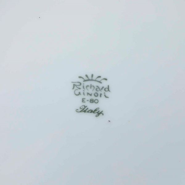 Servizio da pesce<BR>Doccia, Manifattura Richard Ginori, seconda met del XX secolo  - Asta Arredo per la Tavola | Cambi Time  - Associazione Nazionale - Case d'Asta italiane