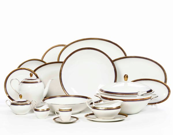 Servizio da tavola <BR>Germania, Weiden, Manifattura Seltman, seconda met XX secolo  - Asta Arredo per la Tavola | Cambi Time  - Associazione Nazionale - Case d'Asta italiane