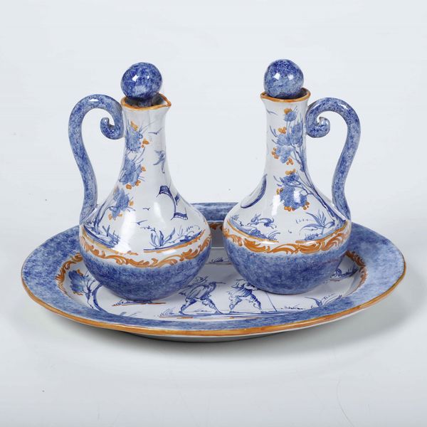 Oliera<BR>Albisola Marina, Manifattura Olivero Pina Ceramiche d'Arte, 1971-1980 circa  - Asta Arredo per la Tavola | Cambi Time  - Associazione Nazionale - Case d'Asta italiane