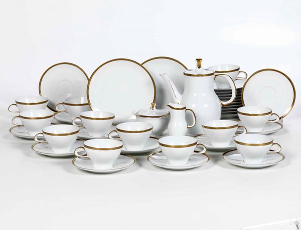 Servizio da t<BR>Germania, Manifattura Thomas, seconda met del XX secolo  - Asta Arredo per la Tavola | Cambi Time  - Associazione Nazionale - Case d'Asta italiane