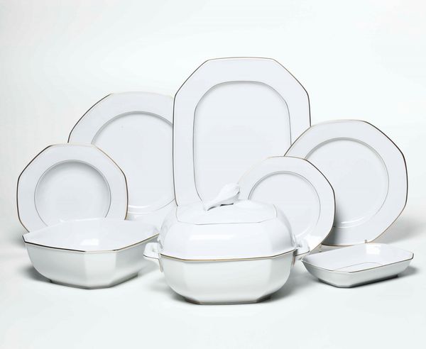 Servizio da tavola <BR>Germania, Selb, Manifattura Heinrich, ultimo terzo del XX secolo  - Asta Arredo per la Tavola | Cambi Time  - Associazione Nazionale - Case d'Asta italiane