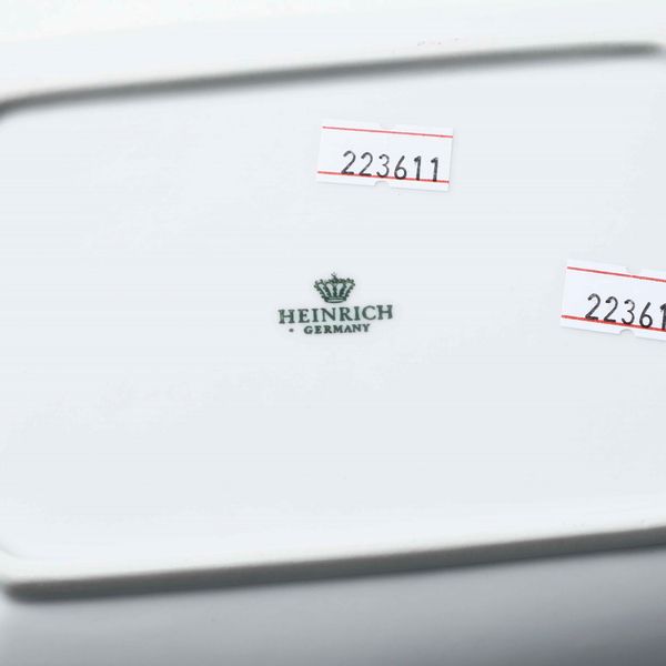 Servizio da tavola <BR>Germania, Selb, Manifattura Heinrich, ultimo terzo del XX secolo  - Asta Arredo per la Tavola | Cambi Time  - Associazione Nazionale - Case d'Asta italiane