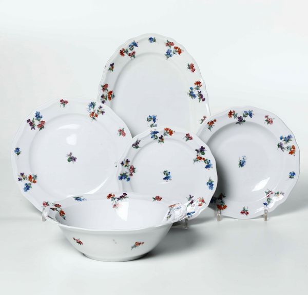 Servizio da tavola <BR>Germania, Baviera, Manifattura Schirnding, XX secolo  - Asta Arredo per la Tavola | Cambi Time  - Associazione Nazionale - Case d'Asta italiane