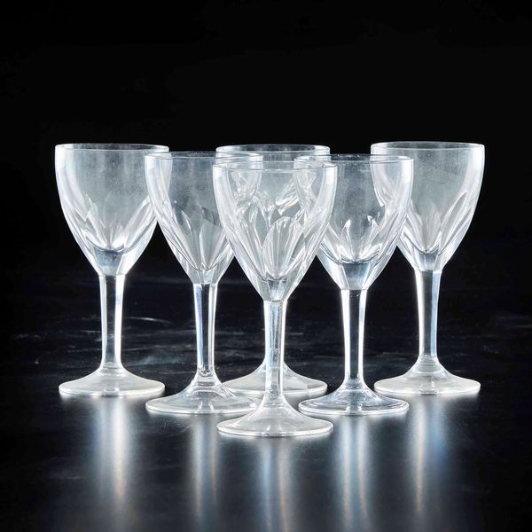 Sei calici da rosolio, seconda met del XX secolo  - Asta Arredo per la Tavola | Cambi Time  - Associazione Nazionale - Case d'Asta italiane