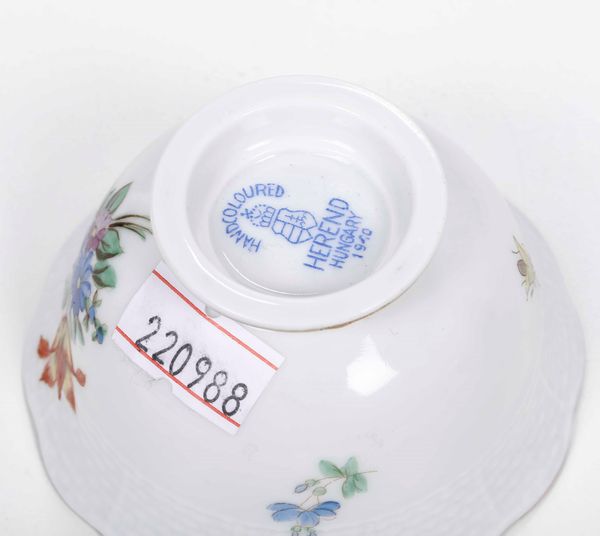 Servizio da colazione <BR>Ungheria, Manifattura Herend, circa 1940  - Asta Arredo per la Tavola | Cambi Time  - Associazione Nazionale - Case d'Asta italiane