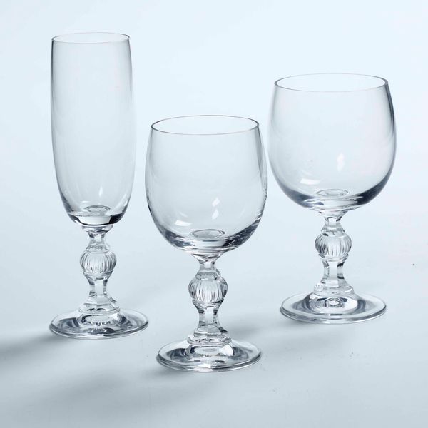 Servizio di calici, seconda met del XX secolo  - Asta Arredo per la Tavola | Cambi Time  - Associazione Nazionale - Case d'Asta italiane