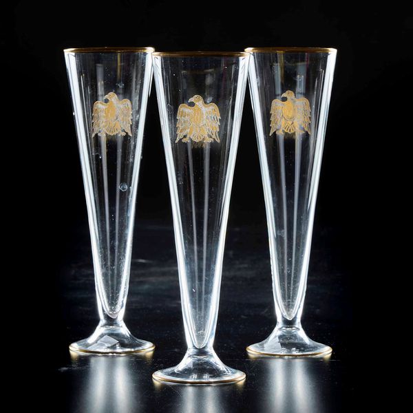 Sei fltes ovali<BR>Probabilmente Venezia, Manifattura Moretti (?), seconda met XX secolo  - Asta Arredo per la Tavola | Cambi Time  - Associazione Nazionale - Case d'Asta italiane