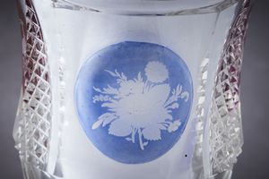 Servizio di bicchieri a punta di diamante <BR>Boemia, seconda met del XIX secolo  - Asta Arredo per la Tavola | Cambi Time  - Associazione Nazionale - Case d'Asta italiane