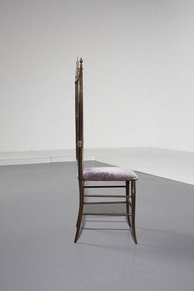 MANIFATTURA ITALIANA : Coppia di sedie Chiavarine  - Asta Asta 370 | DESIGN E ARTI DECORATIVE DEL NOVECENTO Virtuale - Associazione Nazionale - Case d'Asta italiane