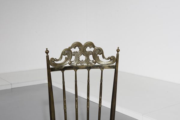 MANIFATTURA ITALIANA : Coppia di sedie Chiavarine  - Asta Asta 370 | DESIGN E ARTI DECORATIVE DEL NOVECENTO Virtuale - Associazione Nazionale - Case d'Asta italiane