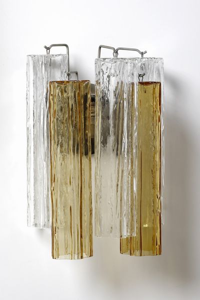 BAROVIER & TOSO : Coppia di applique  - Asta Asta 370 | DESIGN E ARTI DECORATIVE DEL NOVECENTO Virtuale - Associazione Nazionale - Case d'Asta italiane