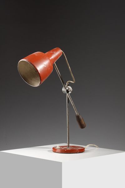 MANIFATTURA ITALIANA : Lampada da tavolo  - Asta Asta 370 | DESIGN E ARTI DECORATIVE DEL NOVECENTO Virtuale - Associazione Nazionale - Case d'Asta italiane