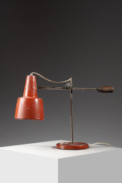 MANIFATTURA ITALIANA : Lampada da tavolo  - Asta Asta 370 | DESIGN E ARTI DECORATIVE DEL NOVECENTO Virtuale - Associazione Nazionale - Case d'Asta italiane