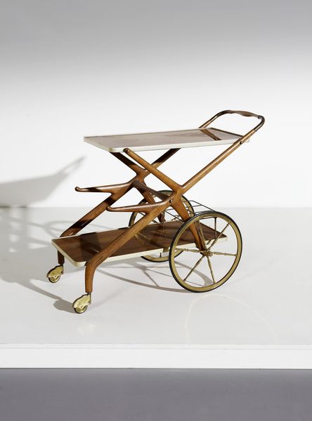 LACCA CESARE (n. 1929) : Carrello  - Asta Asta 370 | DESIGN E ARTI DECORATIVE DEL NOVECENTO Virtuale - Associazione Nazionale - Case d'Asta italiane