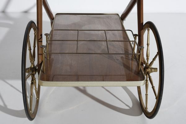 LACCA CESARE (n. 1929) : Carrello  - Asta Asta 370 | DESIGN E ARTI DECORATIVE DEL NOVECENTO Virtuale - Associazione Nazionale - Case d'Asta italiane