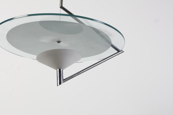 PUPPA DANIELA (n. 1947) : Lampada a sospensione Olympia per Fontana Arte  - Asta Asta 370 | DESIGN E ARTI DECORATIVE DEL NOVECENTO Virtuale - Associazione Nazionale - Case d'Asta italiane