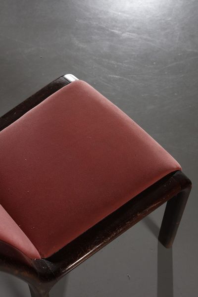 MANIFATTURA ITALIANA : Otto sedie  - Asta Asta 370 | DESIGN E ARTI DECORATIVE DEL NOVECENTO Virtuale - Associazione Nazionale - Case d'Asta italiane