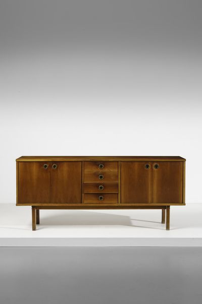 MANIFATTURA ITALIANA : Credenza  - Asta Asta 370 | DESIGN E ARTI DECORATIVE DEL NOVECENTO Virtuale - Associazione Nazionale - Case d'Asta italiane
